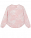 Розовый свитшот с принтом tie dye Ermanno Scervino | Фото 2