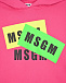 Толстовка-худи цвета фуксии MSGM | Фото 3