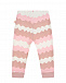 Розовые брюки с разноцветной волной Tony Tots | Фото 2