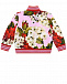 Спортивная куртка с принтом &quot;Герань&quot; Dolce&Gabbana | Фото 2