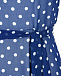 Синее платье в горошек Pietro Brunelli | Фото 6