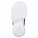 Черные кроссовки-носки с белым логотипом Monnalisa | Фото 5