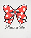 Толстовка с принтом &quot;красный бантик&quot; Monnalisa | Фото 3