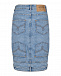 Голубая джинсовая юбка Mo5ch1no Jeans | Фото 4