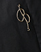 Черные брюки с цепочкой на поясе Miss Blumarine | Фото 3