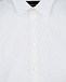 Белая рубашка с логотипом в тон Emporio Armani | Фото 4