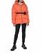 Удлиненная оранжевая куртка с капюшоном Naumi | Фото 3
