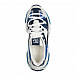 Кроссовки с синими вставками, белые Dolce&Gabbana | Фото 4