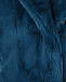 Синяя шуба из эко-меха  | Фото 5
