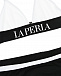 Черно-белый слитный купальник La Perla | Фото 3