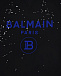 Черный свитшот со стразами Balmain | Фото 3