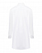 Белая рубашка свободного кроя MM6 Maison Margiela | Фото 5