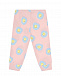 Розовые спортивные брюки с цветочным принтом Stella McCartney | Фото 2