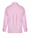 Розовая рубашка в тонкую полоску Pietro Brunelli | Фото 7