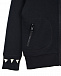 Черная спортивная куртка с декором &quot;кошка&quot; на капюшоне Stella McCartney | Фото 3