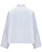 Укороченная белая рубашка MM6 Maison Margiela | Фото 2