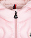 Розовый жилет с капюшоном Moncler | Фото 5