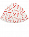 Белая куртка с красным логотипом Moncler | Фото 2