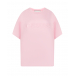 Розовая футболка с логотипом в тон Iceberg | Фото 1