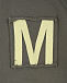 Толстовка-худи цвета хаки MM6 Maison Margiela | Фото 6