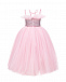 Розовое платье Gloria с пышной юбкой Sasha Kim | Фото 2