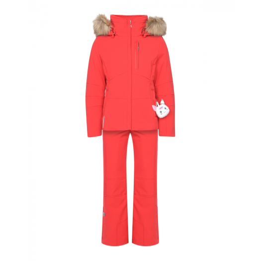 Красный горнолыжный комплект с курткой и брюками Poivre Blanc | Фото 1