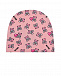 Розовый комплект (комбинезон, слюнявчик и шапка) Moschino | Фото 4