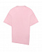 Розовая футболка асимметричного кроя Iceberg | Фото 2