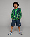 Спортивная куртка с принтом &quot;листья&quot; Dolce&Gabbana | Фото 2