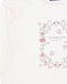 Кремовый свитшот с цветочным принтом Sanetta fiftyseven | Фото 3