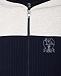 Спортивная куртка с вязаной деталью Brunello Cucinelli | Фото 3