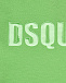 Футболка с лого в тон, зеленая Dsquared2 | Фото 3