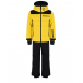 Комплект: куртка и полукомбинезон, желтый/черный Moncler | Фото 1