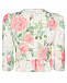 Пиджак с принтом &quot;розы&quot; Monnalisa | Фото 3