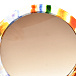 Круглые очки в разноцветной оправе Molo | Фото 5