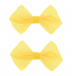 Зажим для волос Wavy Bow, 2 шт, желтый Junefee | Фото 1