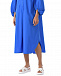 Синее платье из хлопка с рукавами-фонариками SHADE | Фото 7
