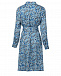 Голубое платье c цветочным принтом Pietro Brunelli | Фото 5