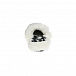 Пантолеты из эко-меха с лого, белые GCDS | Фото 3