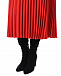 Красная плиссированная юбка  | Фото 7