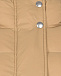 Бежевое стеганое пальто с капюшоном MSGM | Фото 10