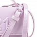 Розовый клатч с лого, 15x19x5 см No. 21 | Фото 5
