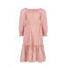 Розовое платье с цветочным принтом Dan Maralex | Фото 1
