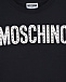 Черная толстовка с логотипом из страз Moschino | Фото 3