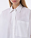 Белая поплиновая рубашка  | Фото 7