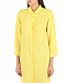 Желтое платье-рубашка 120% Lino | Фото 6