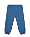 Спортивные брюки с белым лого, голубые Bikkembergs | Фото 2