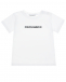 Белая футболка с вышитым логотипом Dolce&Gabbana | Фото 1