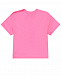 Розовая футболка с принтом &quot;медвежонок&quot; Moschino | Фото 2