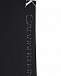 Черные леггинсы с логотипом в тон Calvin Klein | Фото 3